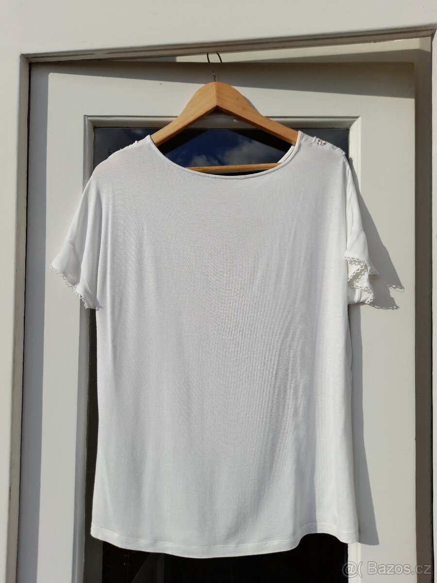 Bílá halenka Lindex (vel. L) - 4