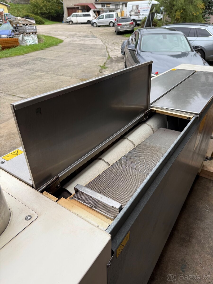 Profesionální průmyslový pásový mandl Primus i35-160 plyn - 4