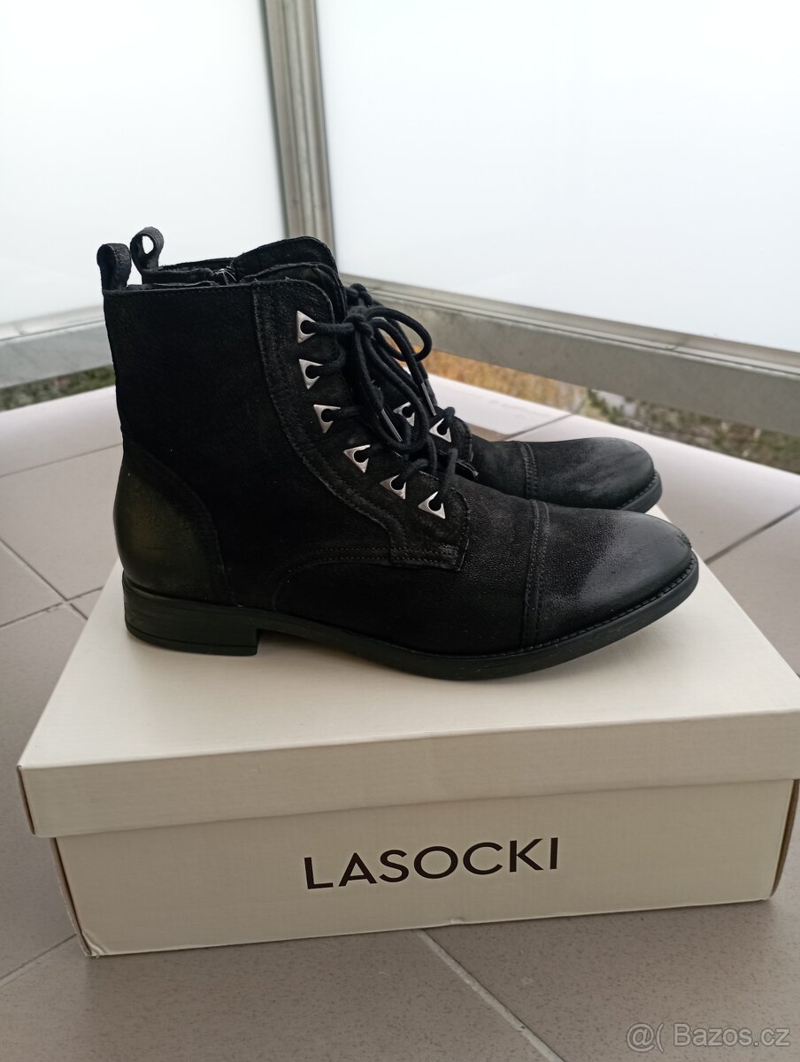 Dámské kotníkové kožené - 4