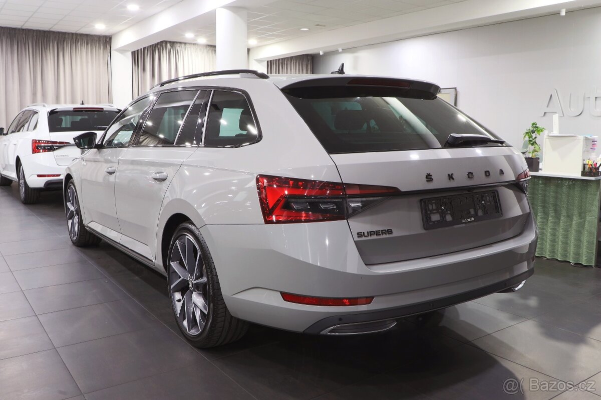 Škoda Superb 3 Combi TDI DSG Sportline - záruka Autodraft - 4