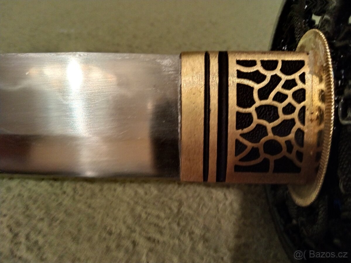 Katana Arare čepel z uhlíkové oceli T-10 - 4