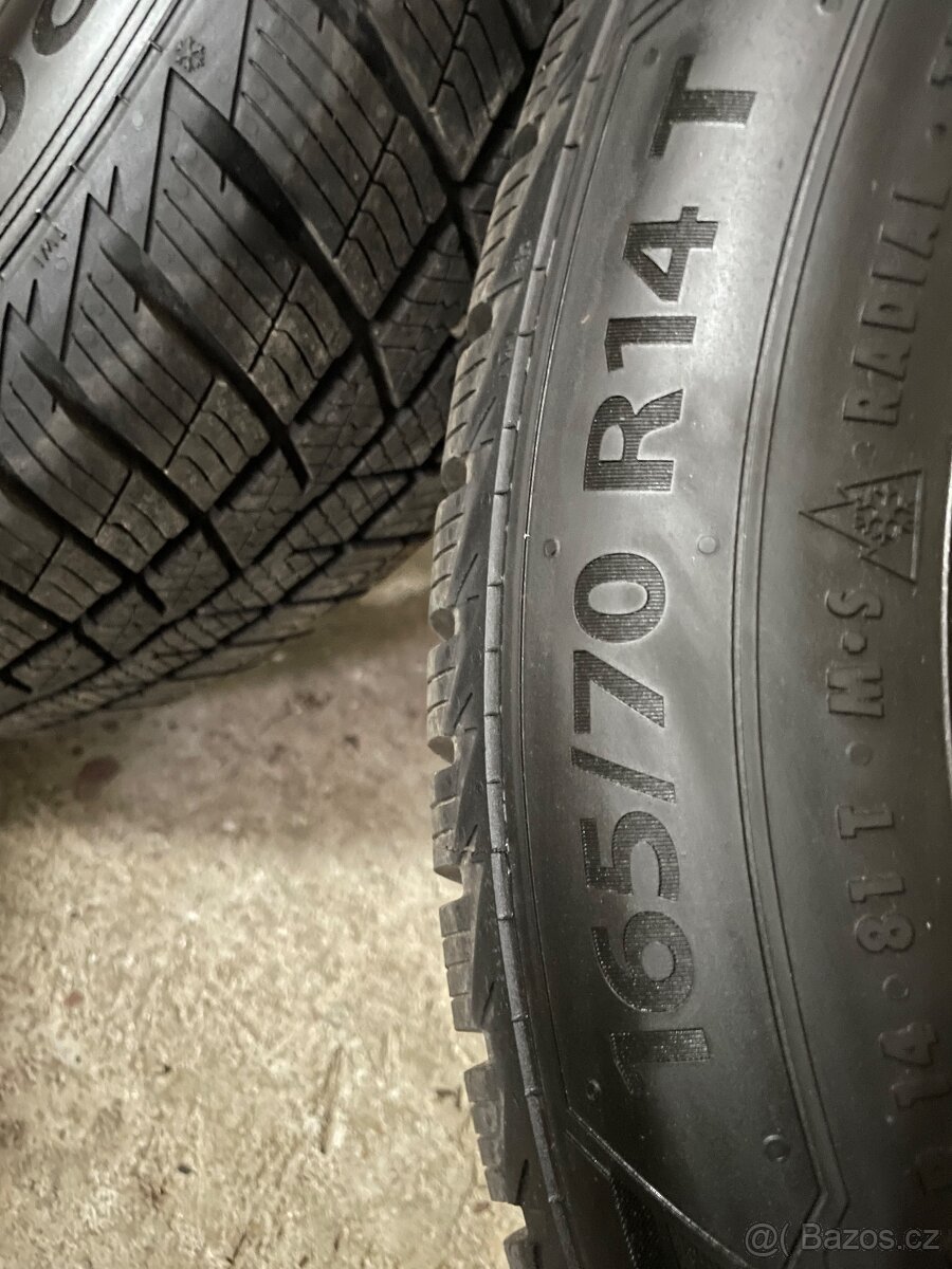 Disky Fabia 5x100 R14 zimní pneu 2022 (cena za sadu) - 4