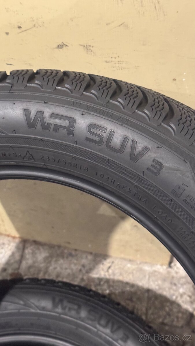 Zimní pneu 235/55/18 Nokian WR SUV 3 - 4