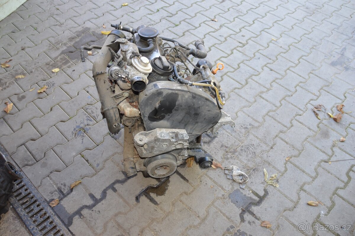 Motor 1.9TDI 66kW AGR převodovka EBJ Octavia I Golf IV - 4