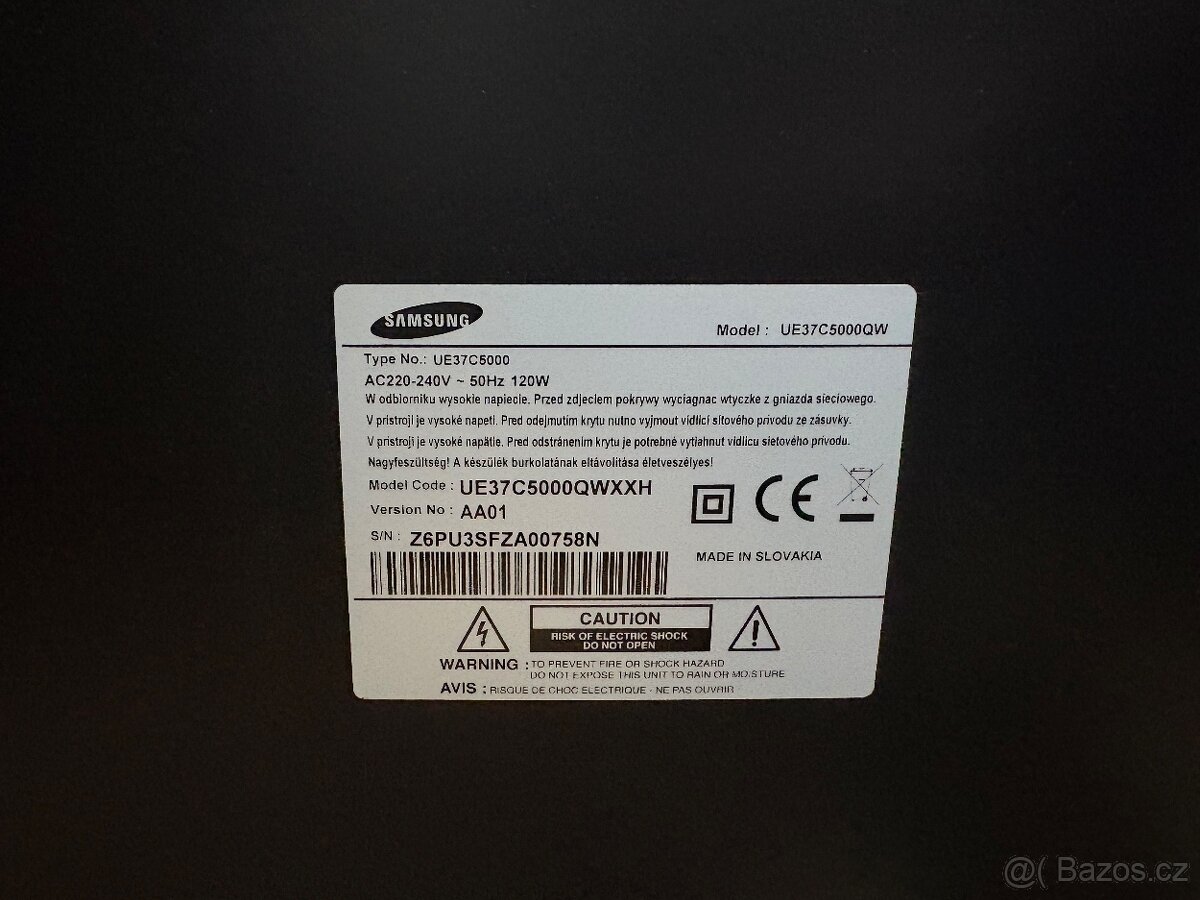 Televize Samsung, ulhopricka 94 cm + Set-top box - 4