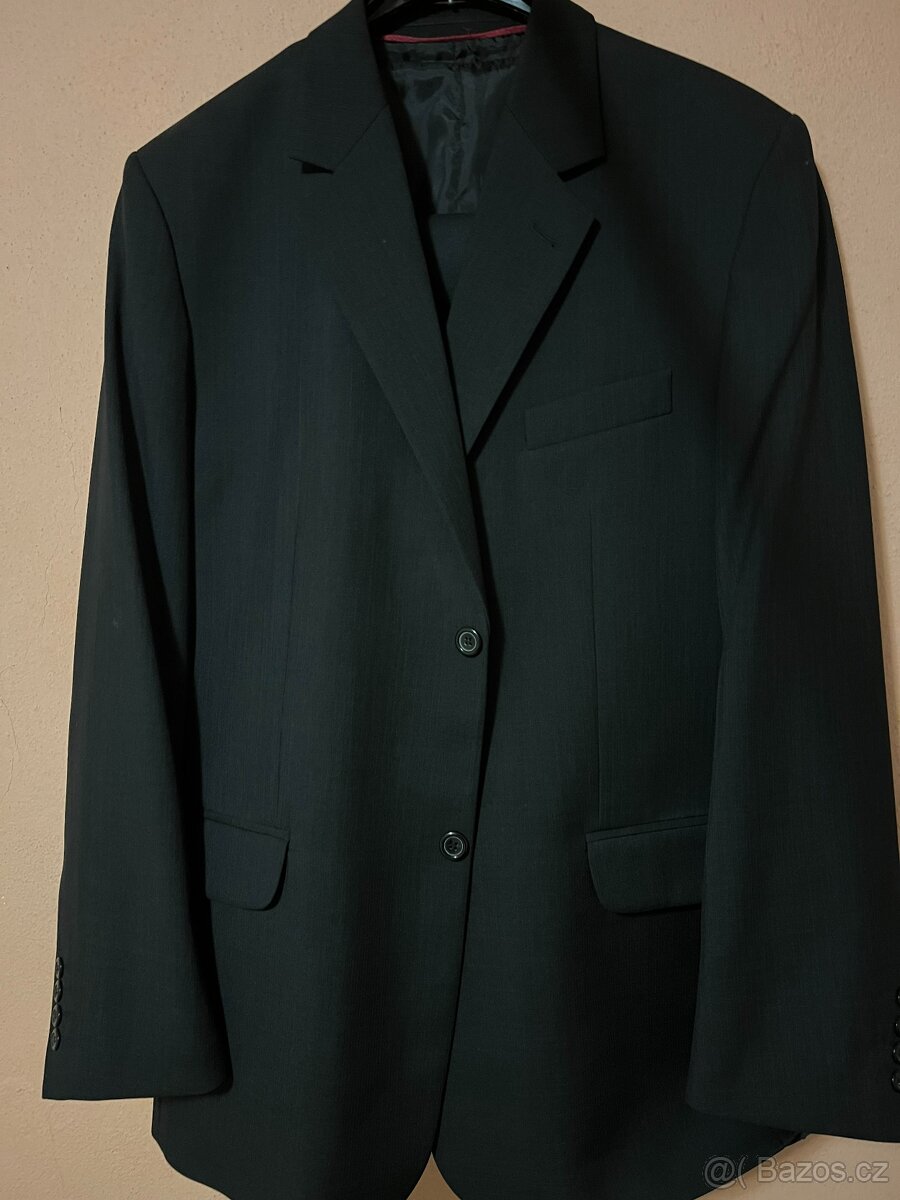 Společenský oblek s vestou - 4