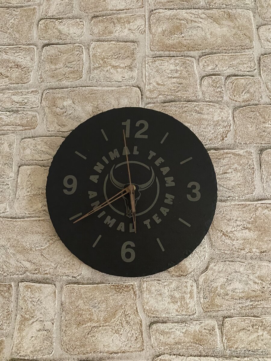 Břidlicové hodiny s vlastním gravírováním - 4