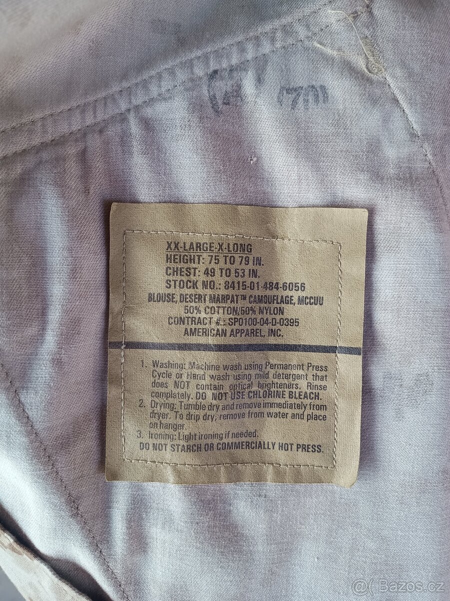 Vojenské maskáče USMC - 4