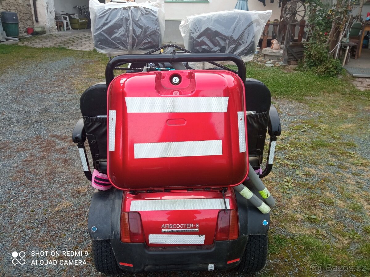 Elektrický dvoumístný vozík - 4