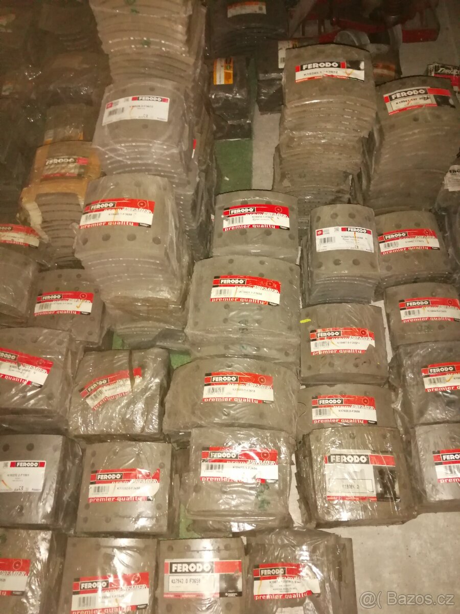 Brzdové obložení sady Ferodo, Bernet,Textar atd - 4