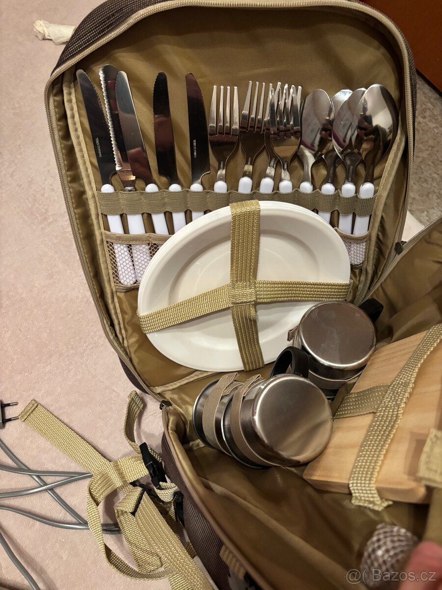 Batoh na piknik s vybavením - 4