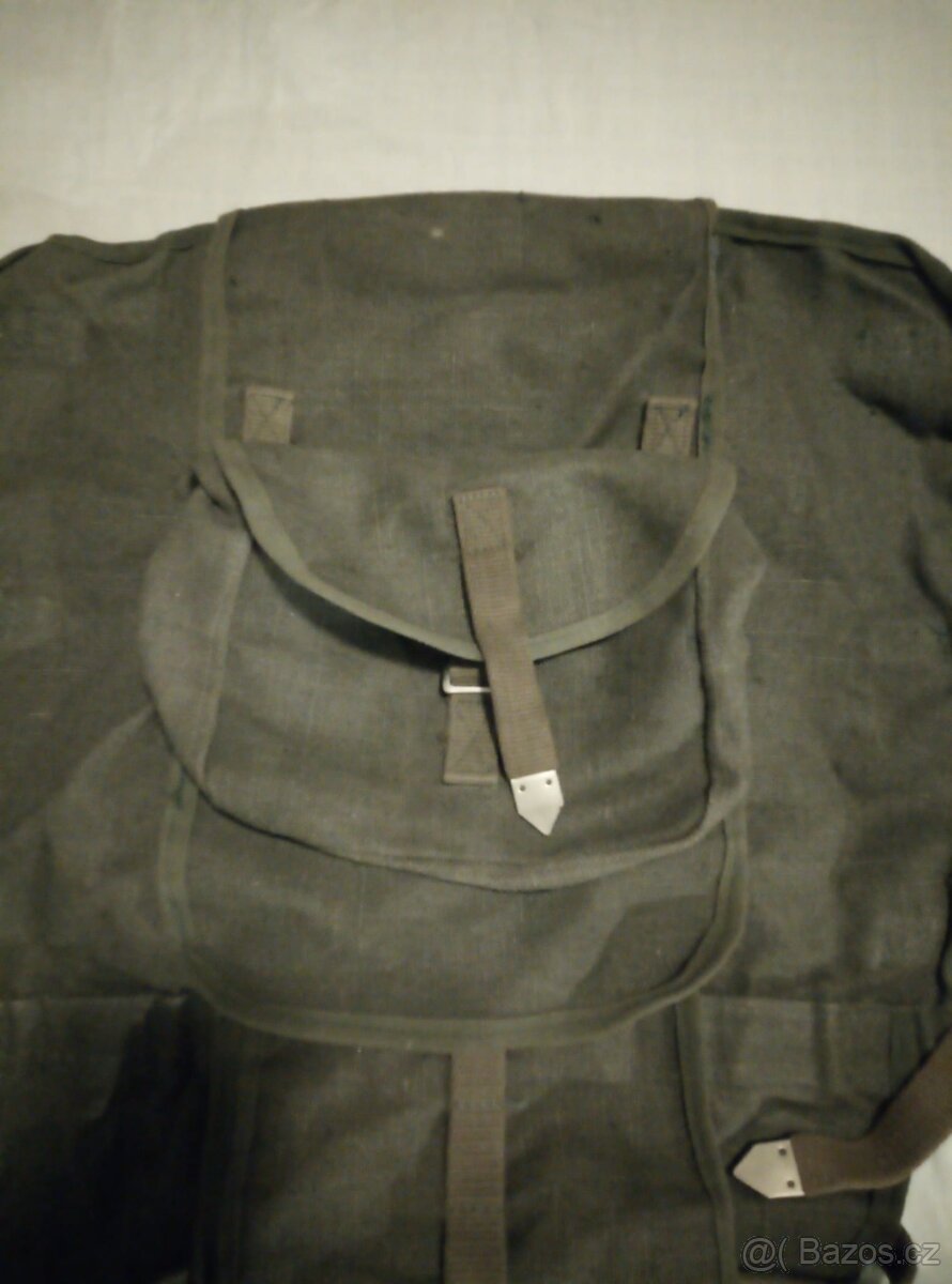 Retro trampský/vojenský batoh,U.S.Torna,Usárna - 4