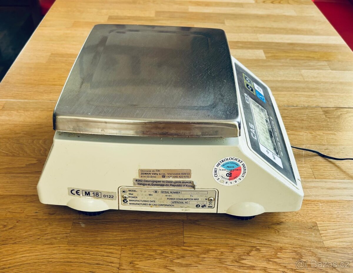 Profesionální digitální váha CAS SW-1W - 4