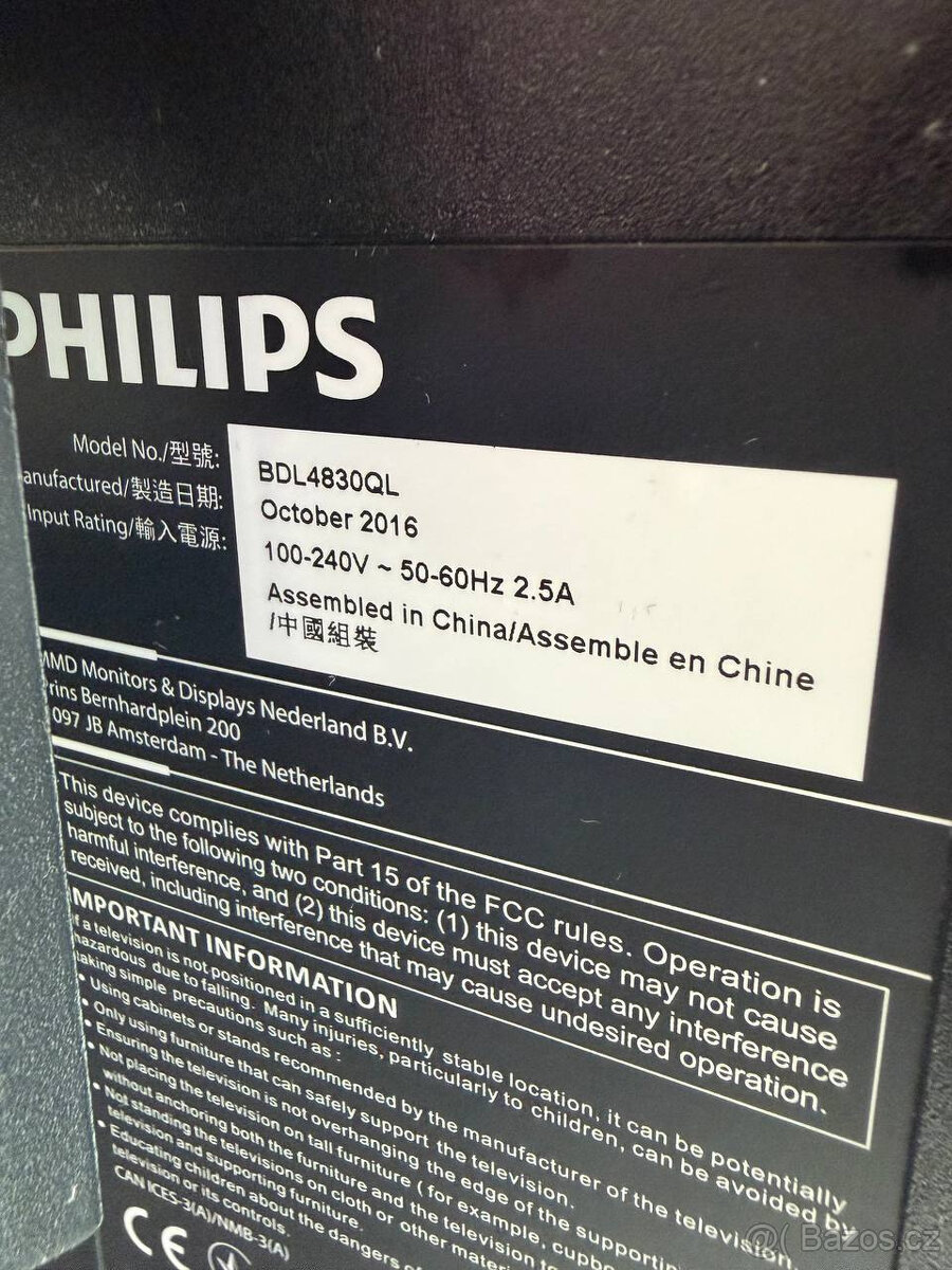 Monitor / TV Philips 48" FullHD - 4