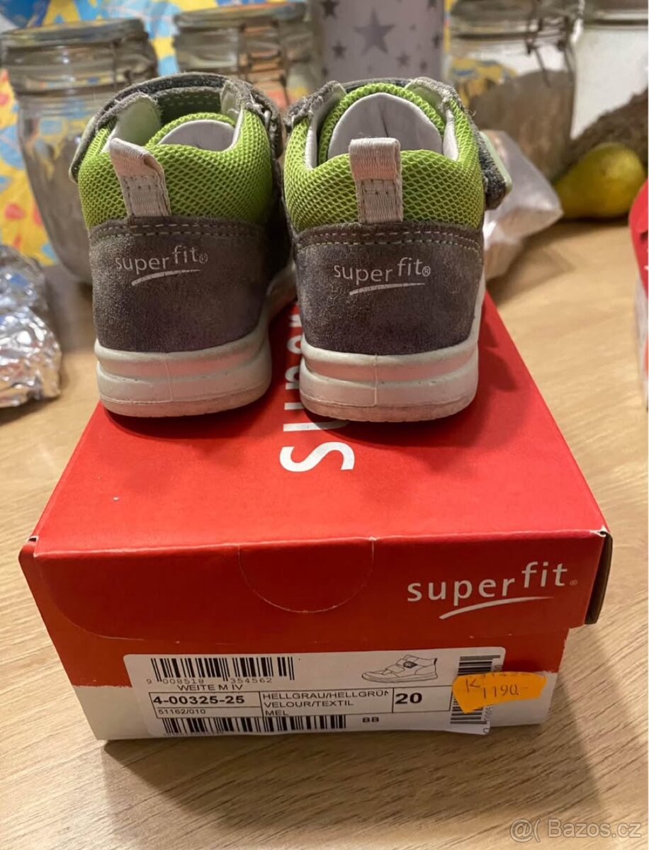 Tenisky Superfit, vel.20, stélka 13 cm. - 4