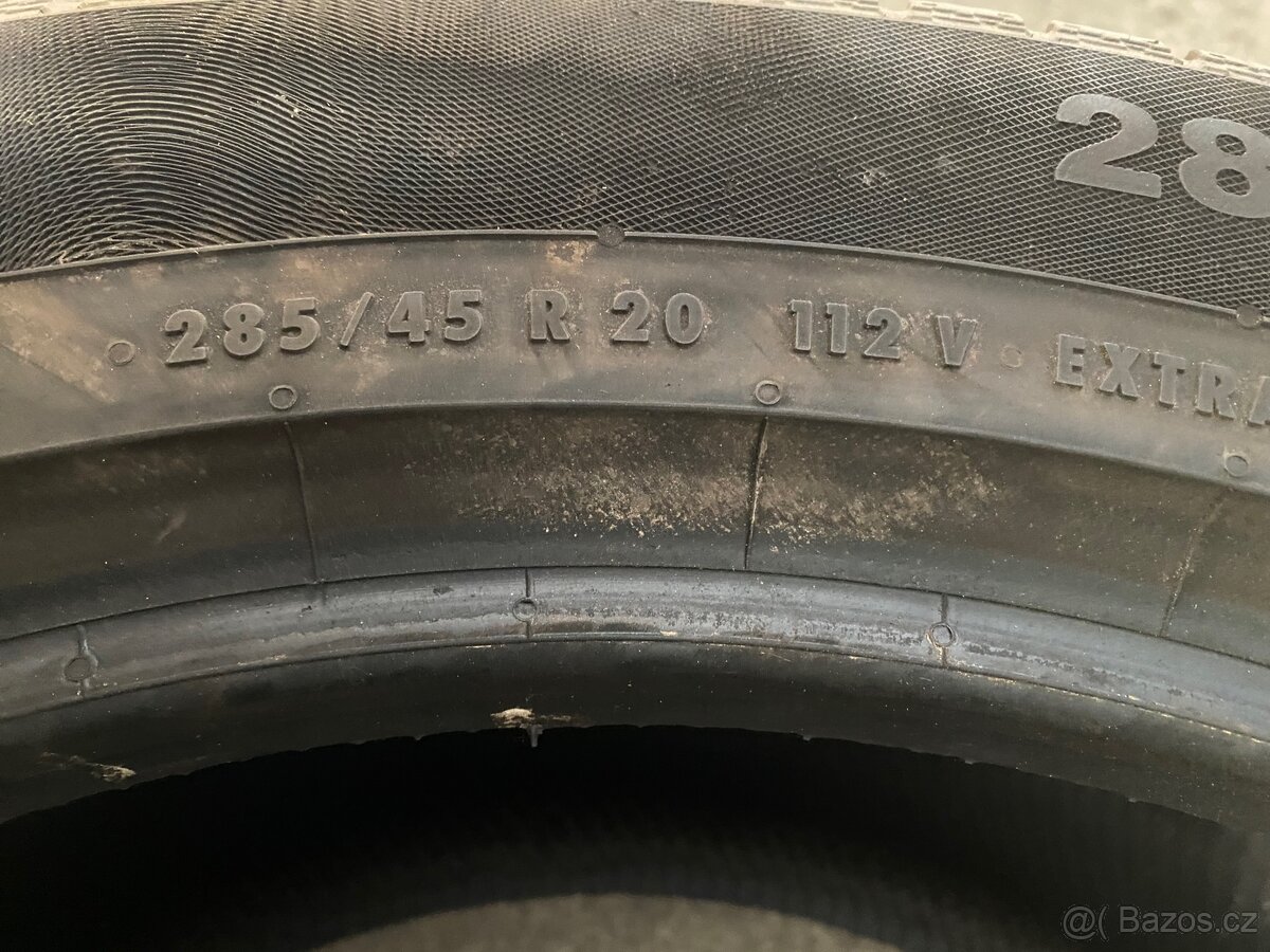 4xContinental wintercontact TS830 285/45 R20 112V - 4