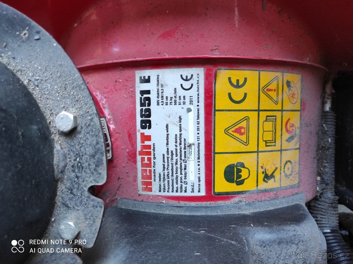 Sněžní fréza Hecht - 4