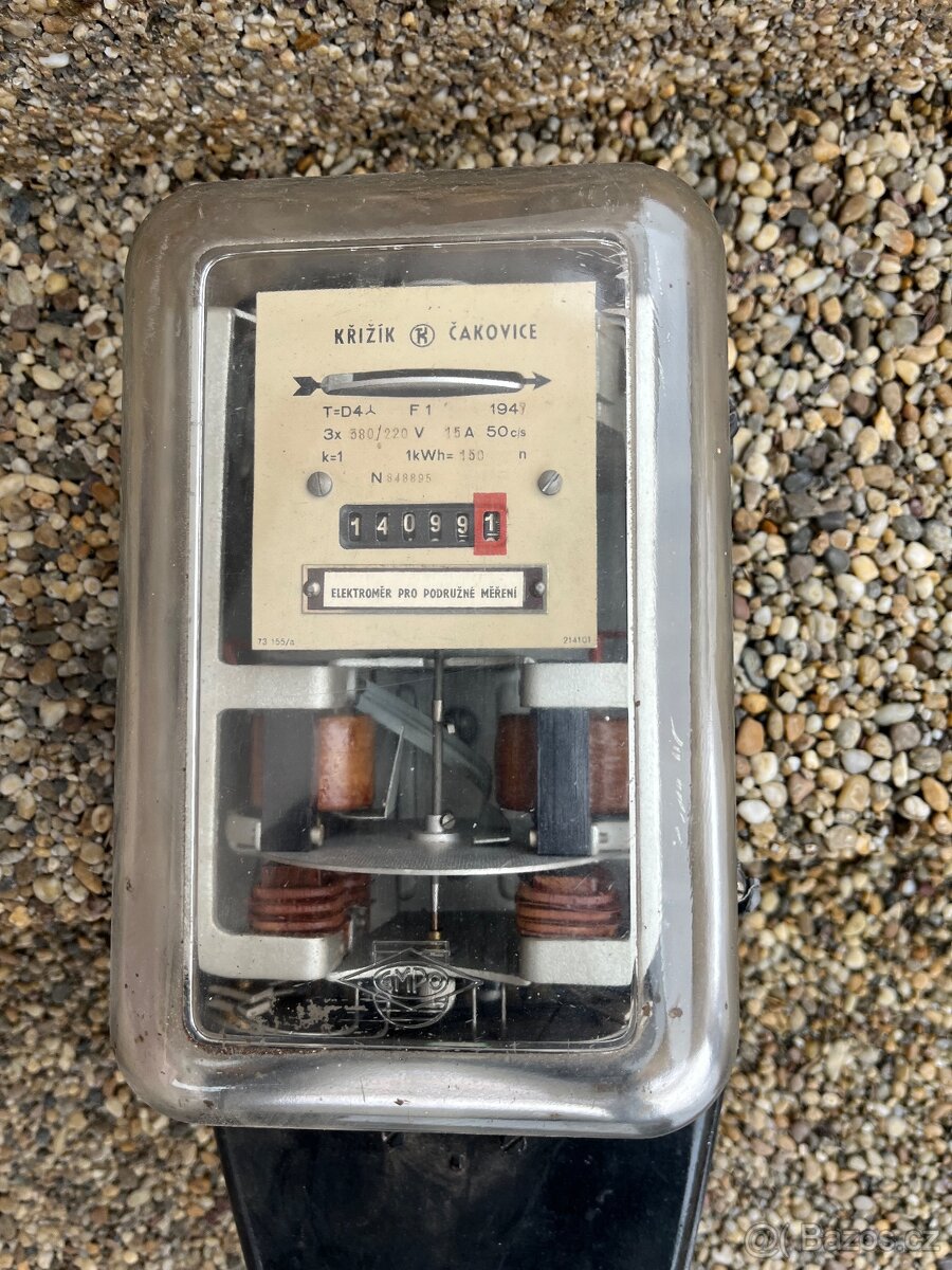 Elektroměr Křižík - 4