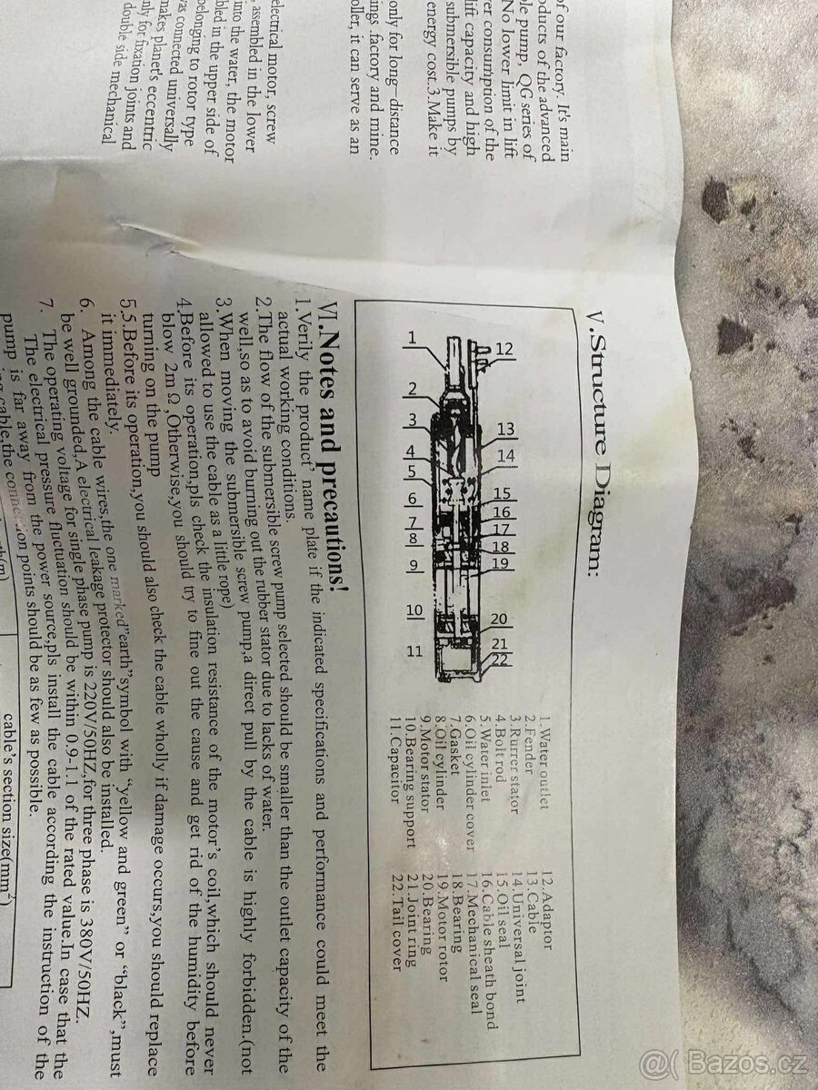 Ponorné šroubové čerpadlo (182) - 4