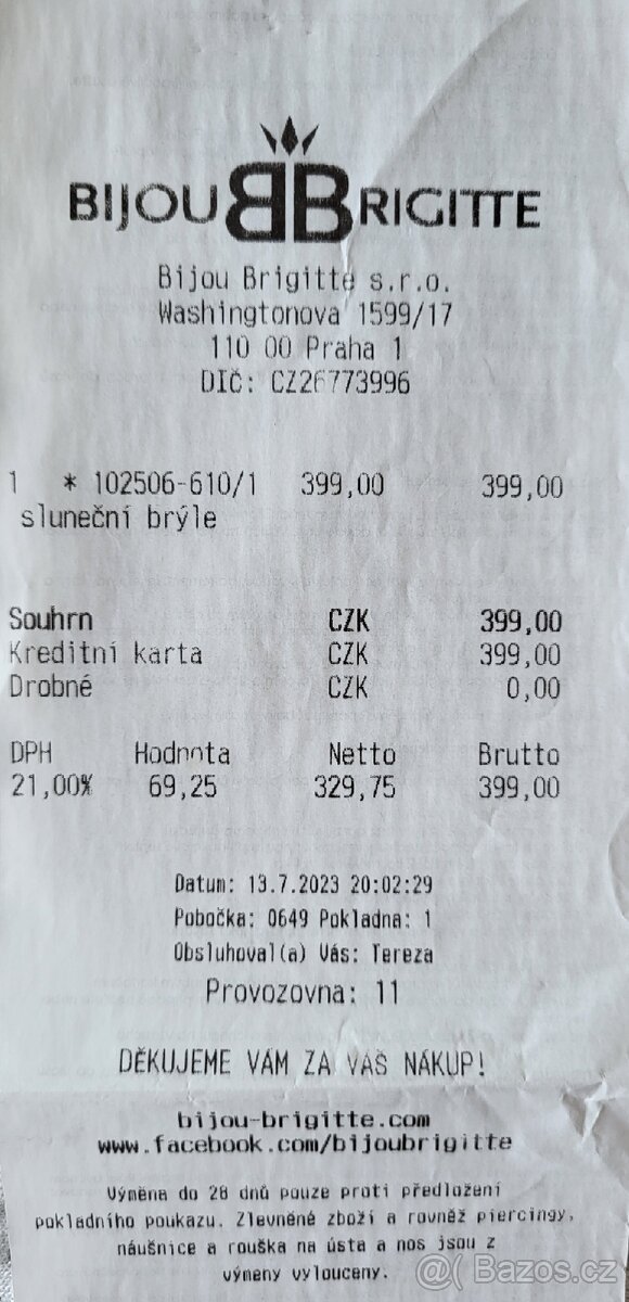 Sluneční brýle Bijou Brigitte - 4