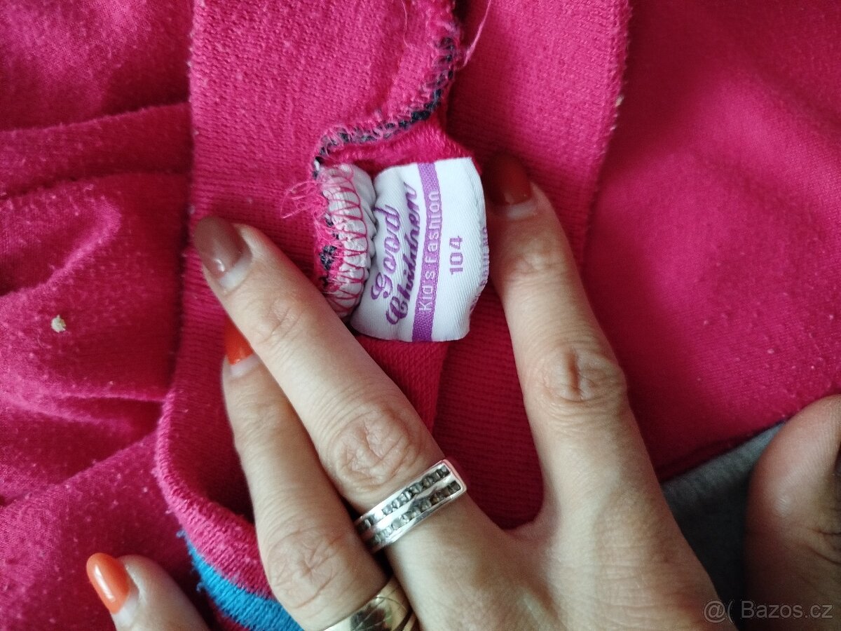 5x dívčí tepláky vel 98-110 - 4