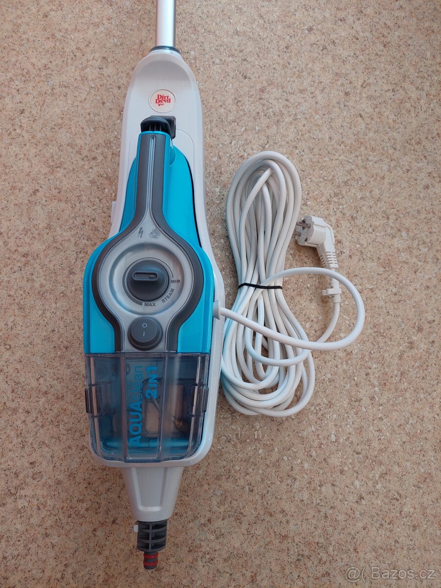 Parní Čistič Dirt Devil AquaClean 2in1 - 4