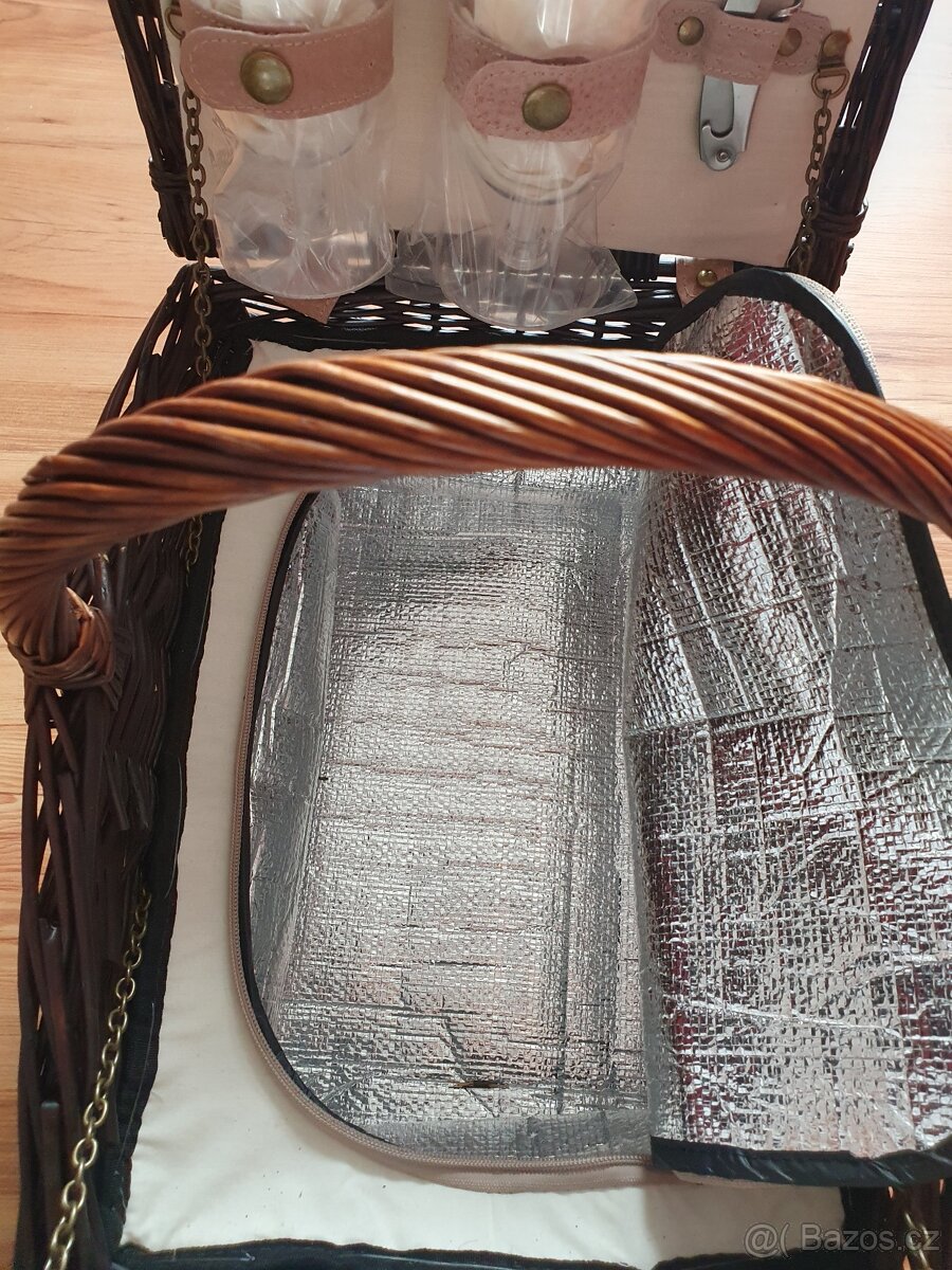 Piknikový koš s chladící taškou pro 2 osoby - 4