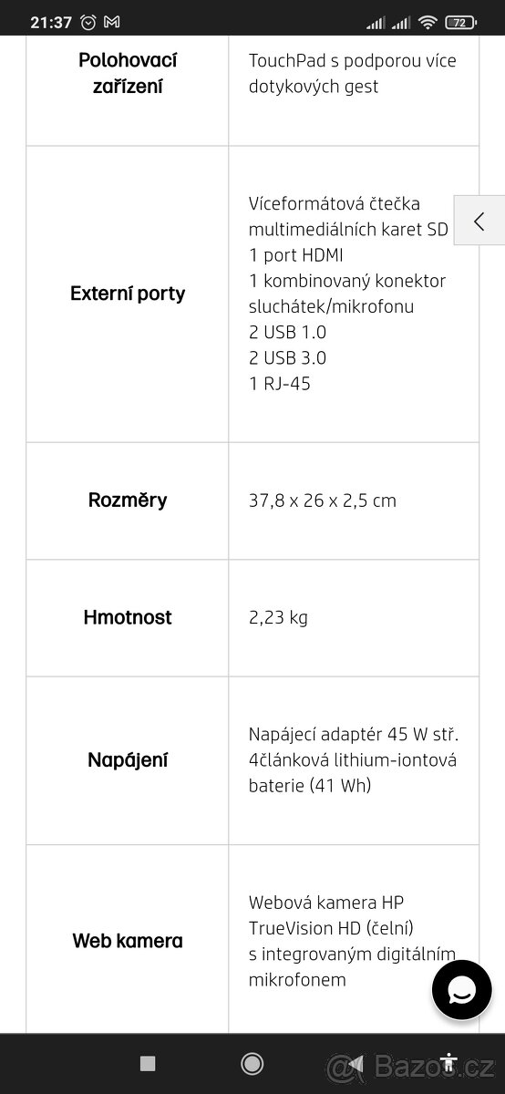HP Model 15-r008nc - 4