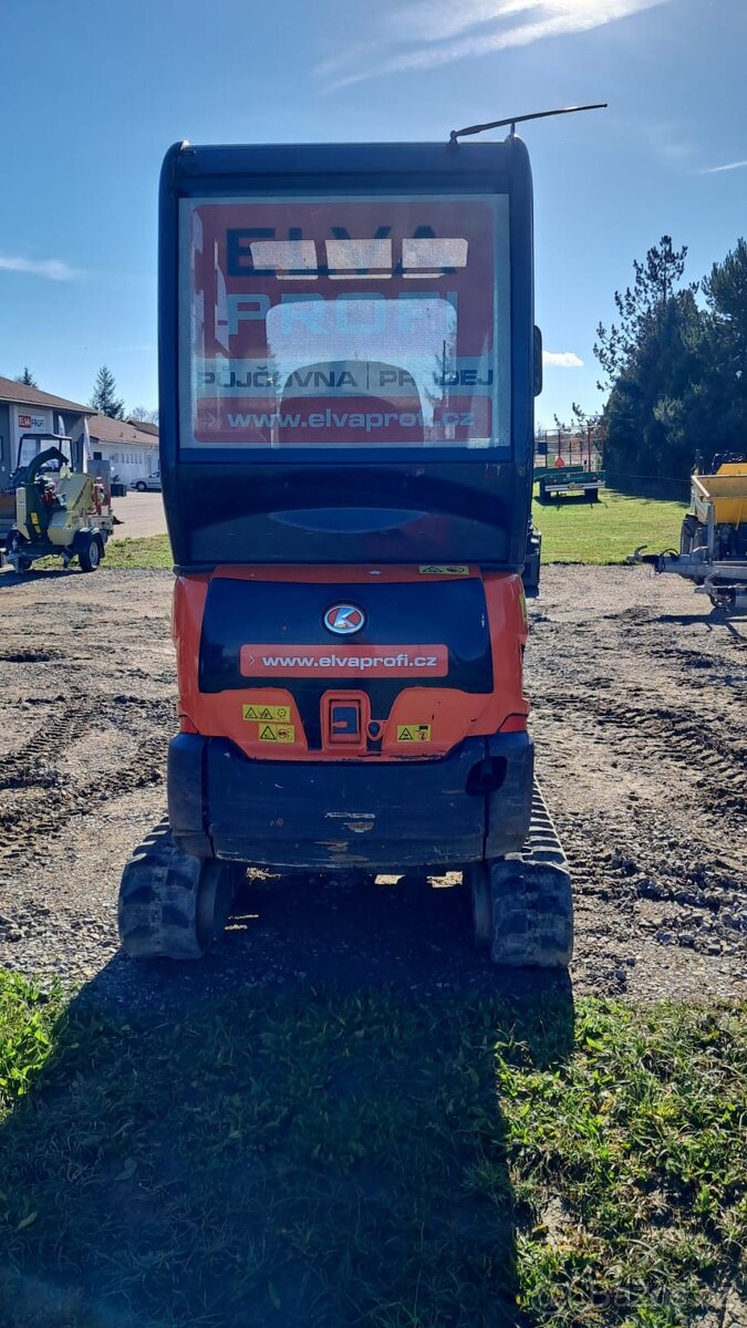Minirypadlo KUBOTA KX018-4G - 4
