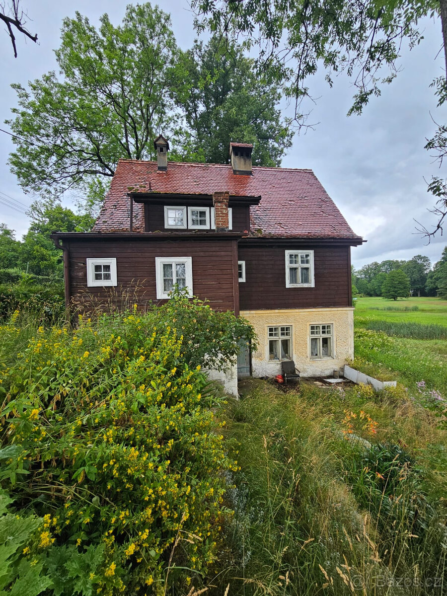 Poloroubený dům Dolní Řasnice okr. Liberec - 4
