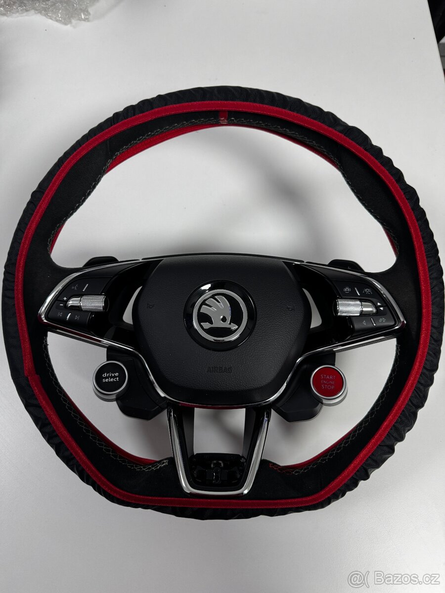 Volant škoda Superb, Octavia, Fabia - ALCANTARA - 4