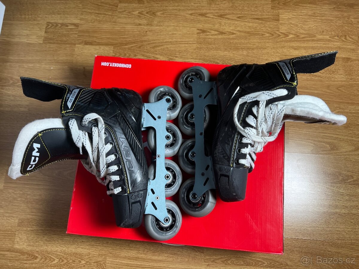 Prodám inline brusle CCM Tacks RHAS550 vel.5 - 4