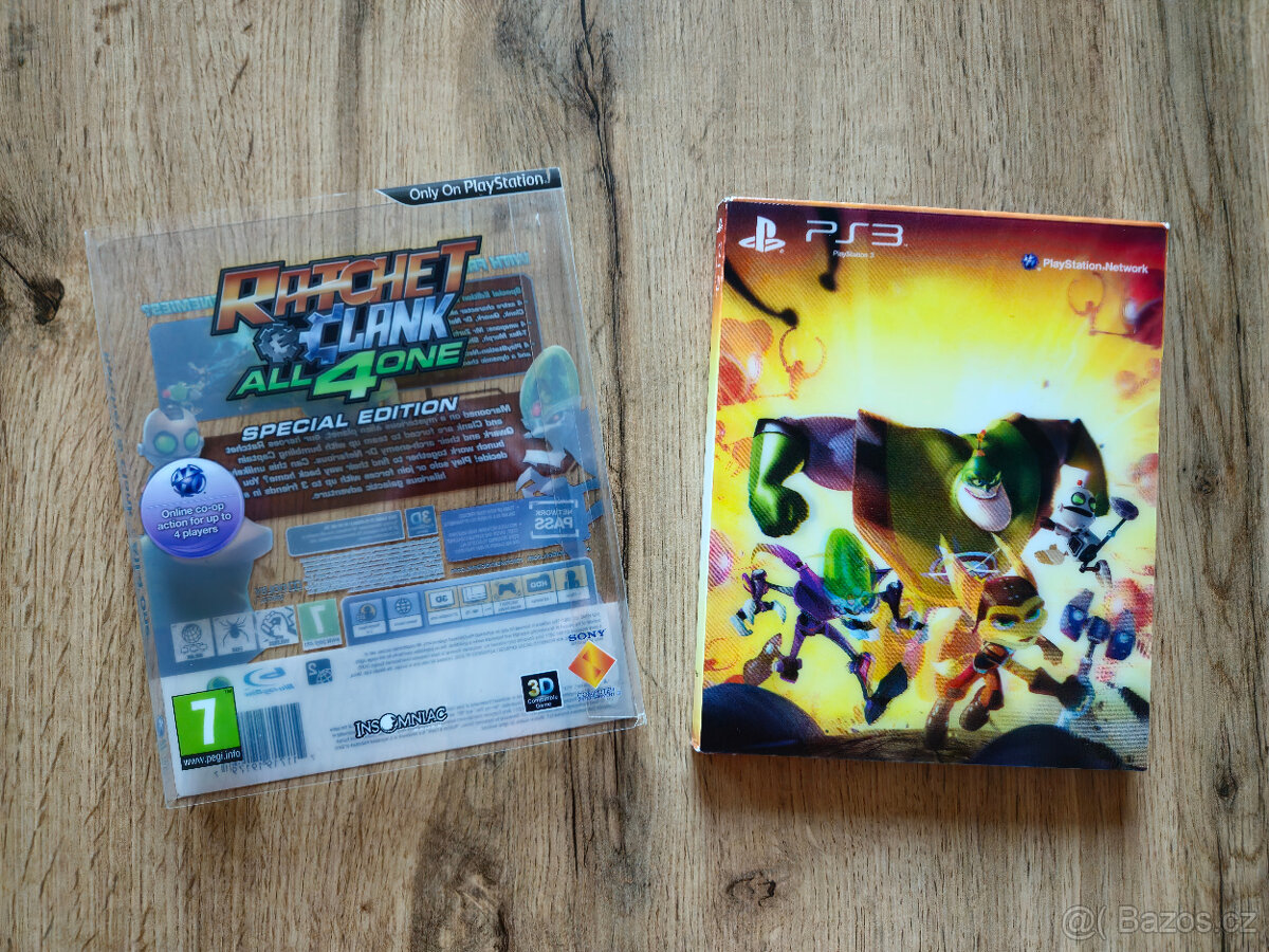 PS3 Ratchet and Clank: All 4 One - special edition - 4