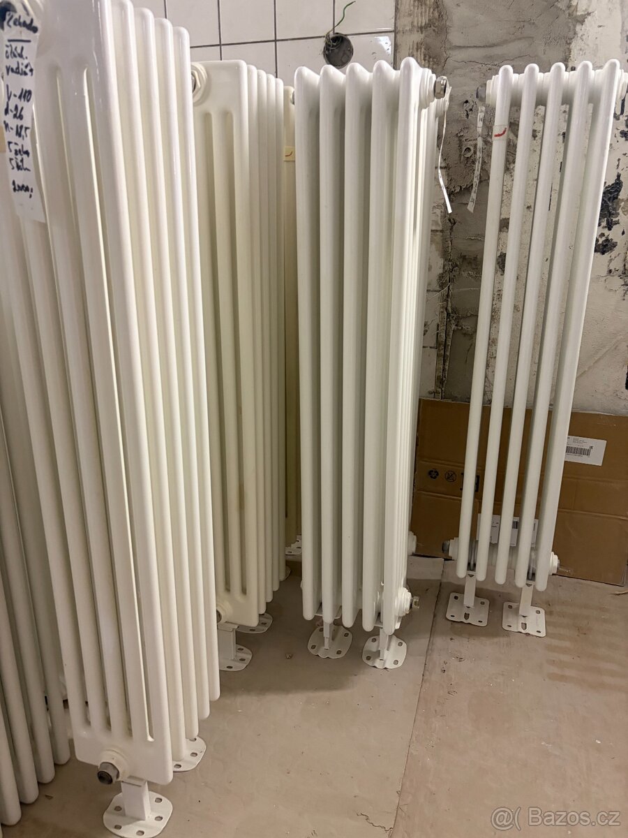 trubkové plechové retro radiátory - 4