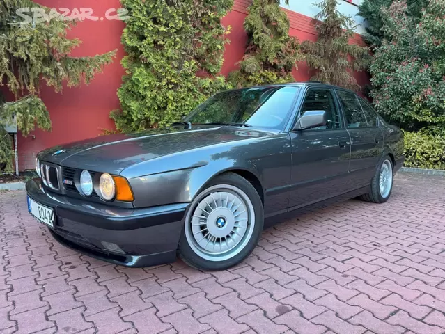 BMW E34 M5 3.6 R6 232kW 315hp,Manuál,Šíbr,Klima. - 4