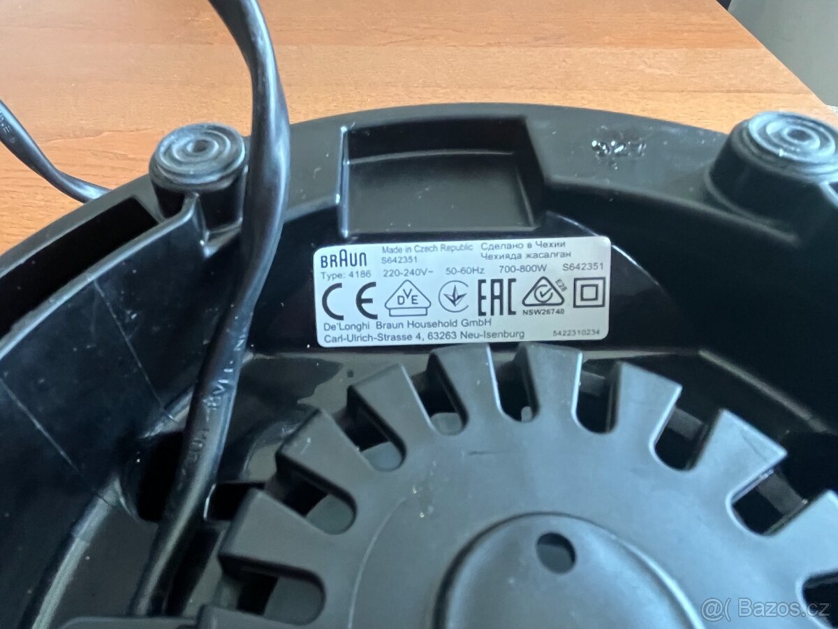 Stolní mixér Braun - 4