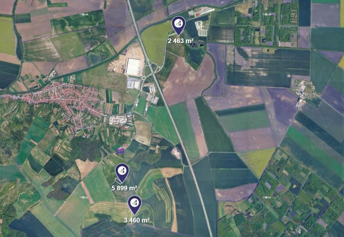 Prodej podílu 5/36 pole 1 642 m², Blučina - 4