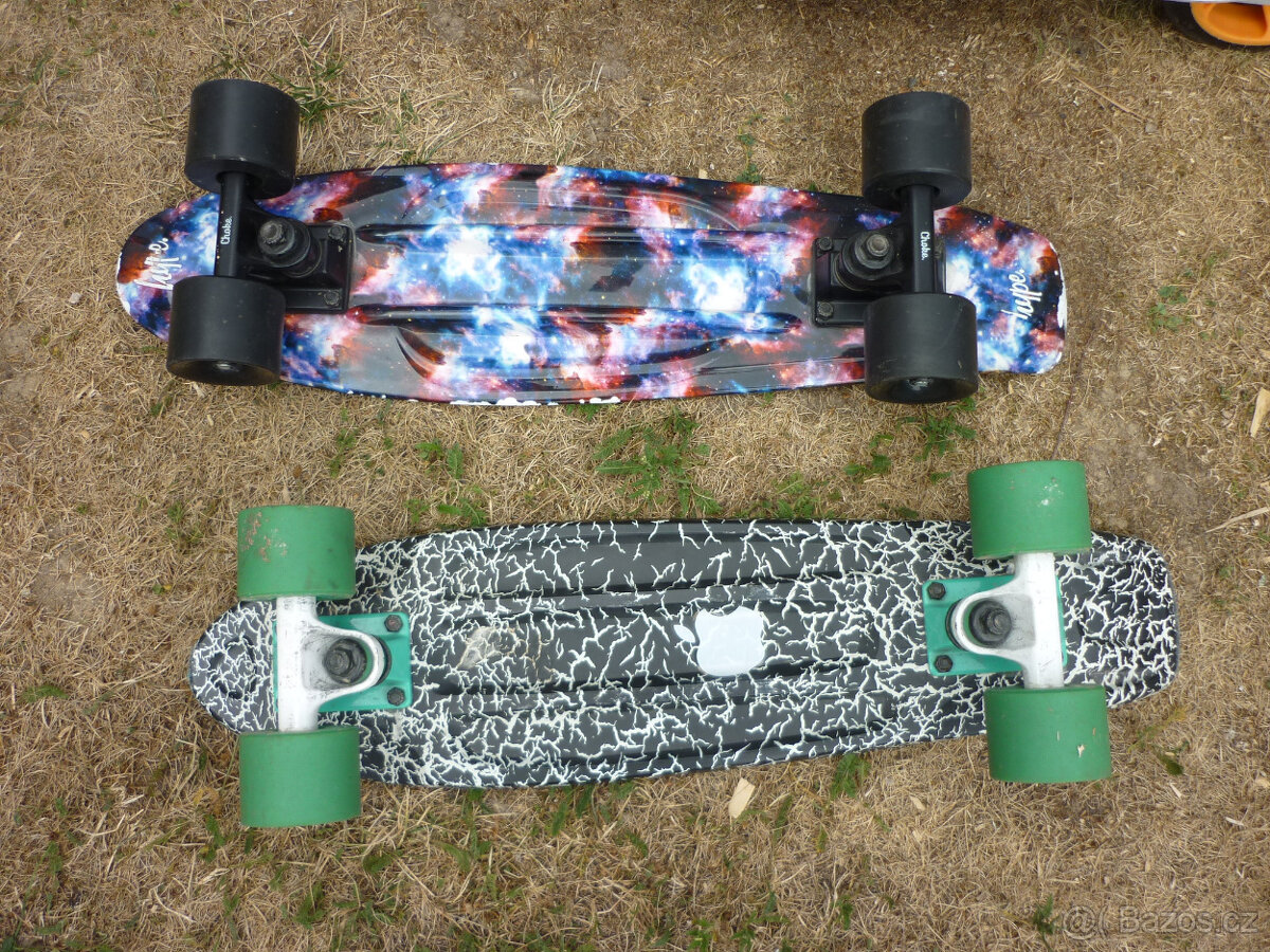 dětská koloběžka + penyboard - 4