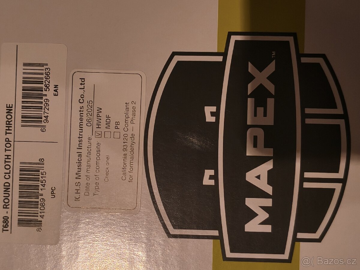 Mapex T680 stolička k bicím nová - 4