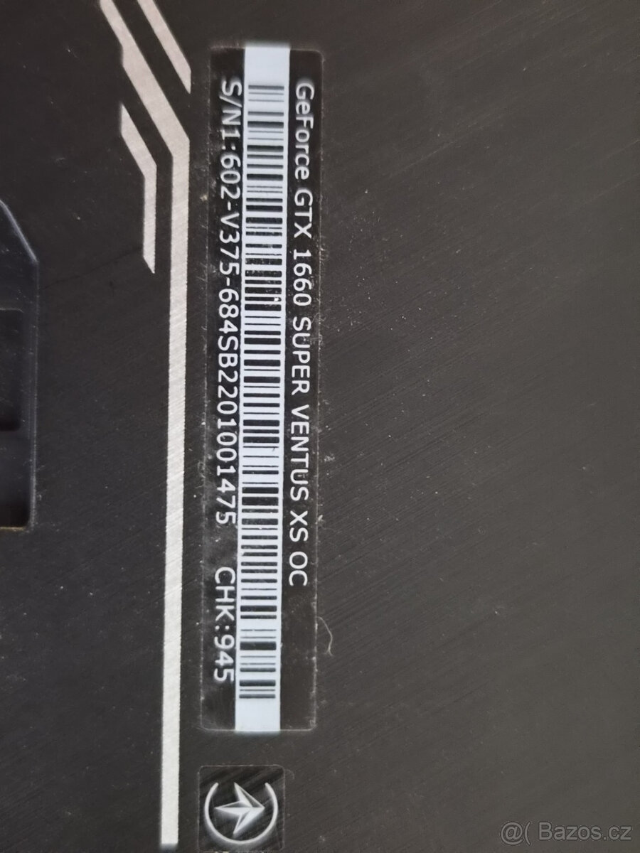 MSI GTX 1660 SUPER Ventus XS OC 6GB - 4