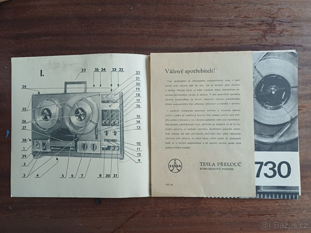 Návod k obsluze TESLA - 4