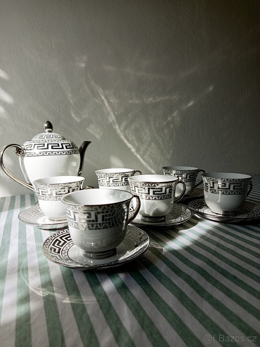 Řecký porcelán - luxusní set - 4