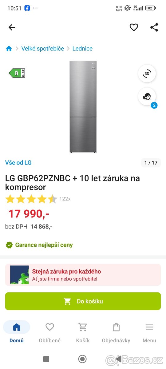 Lednice LG GBP62PZNBC - 4