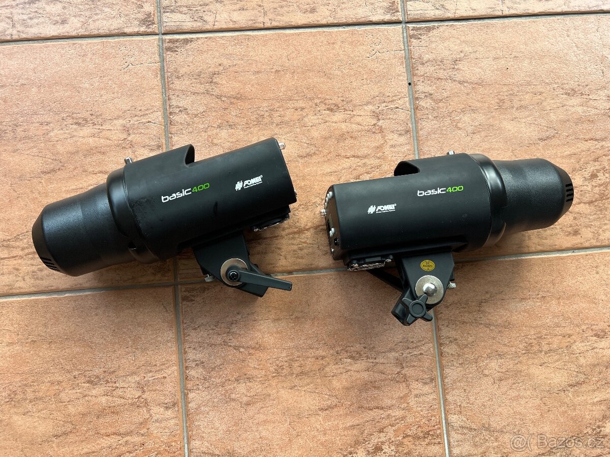 Fomei BASIC 400 – 2 ks, 400 Ws, Praha - 4
