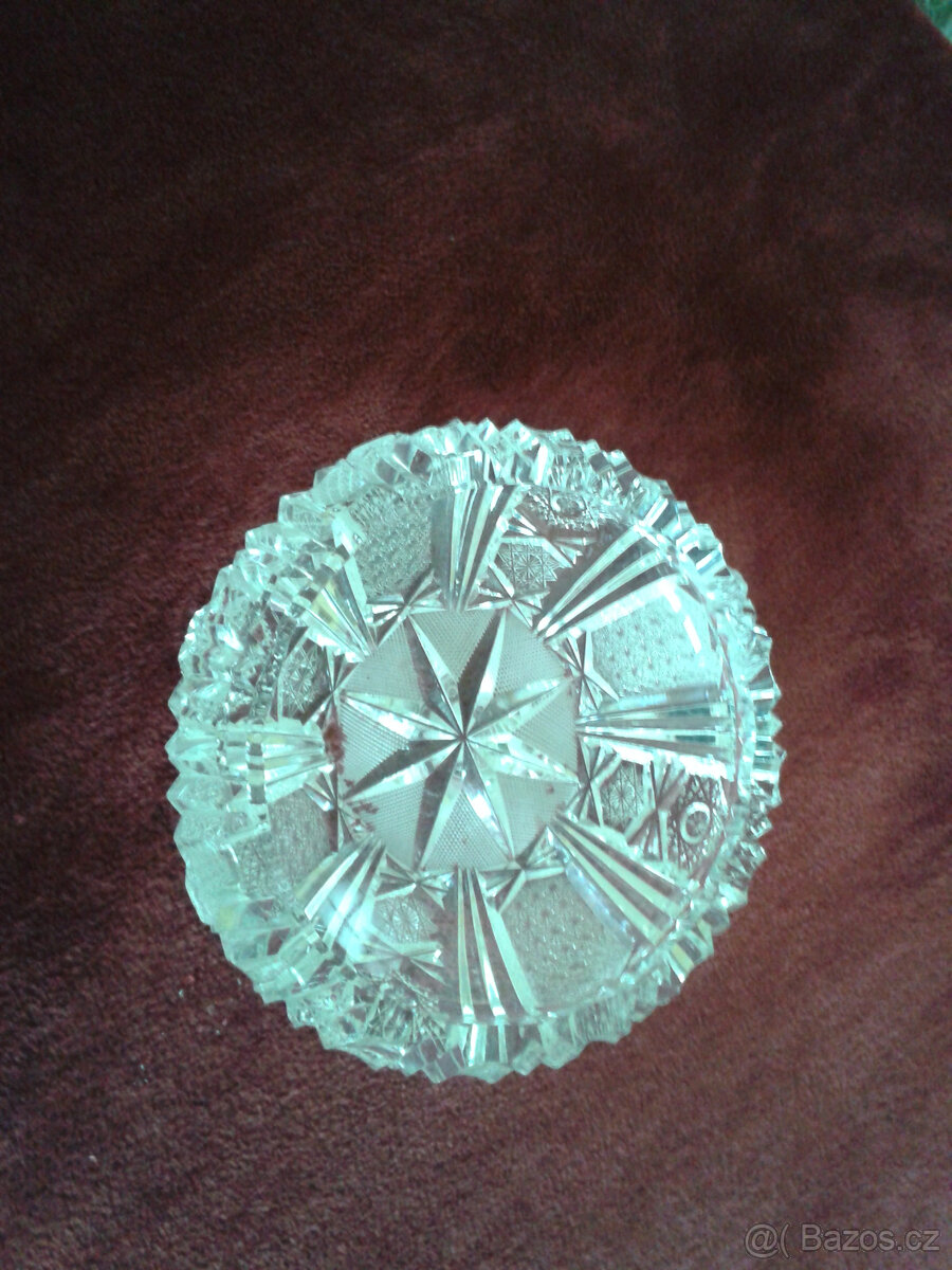 křišťálový popelník - 4