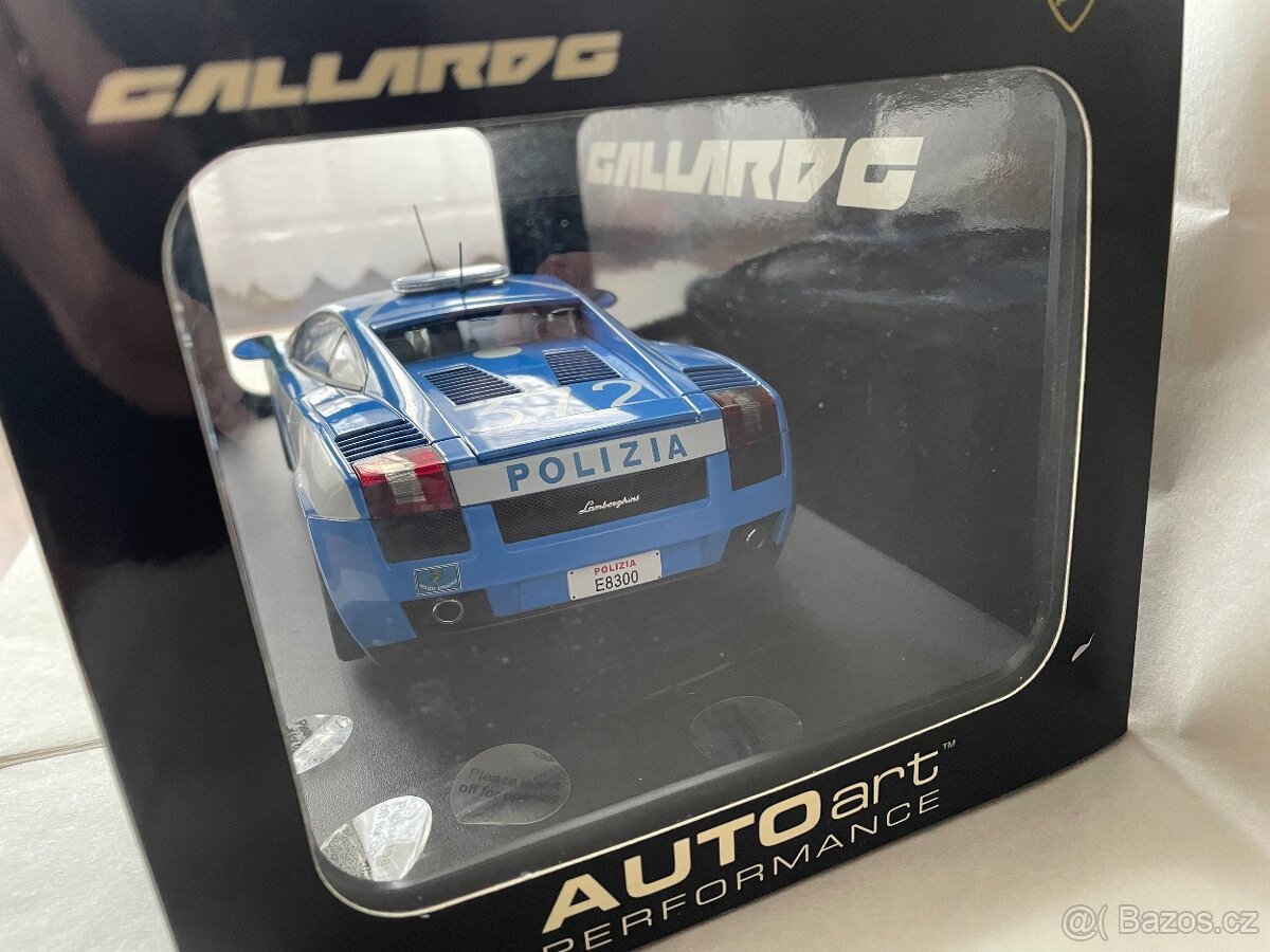 1:18 Autoart - Lamborghini Gallardo Polizia - 4