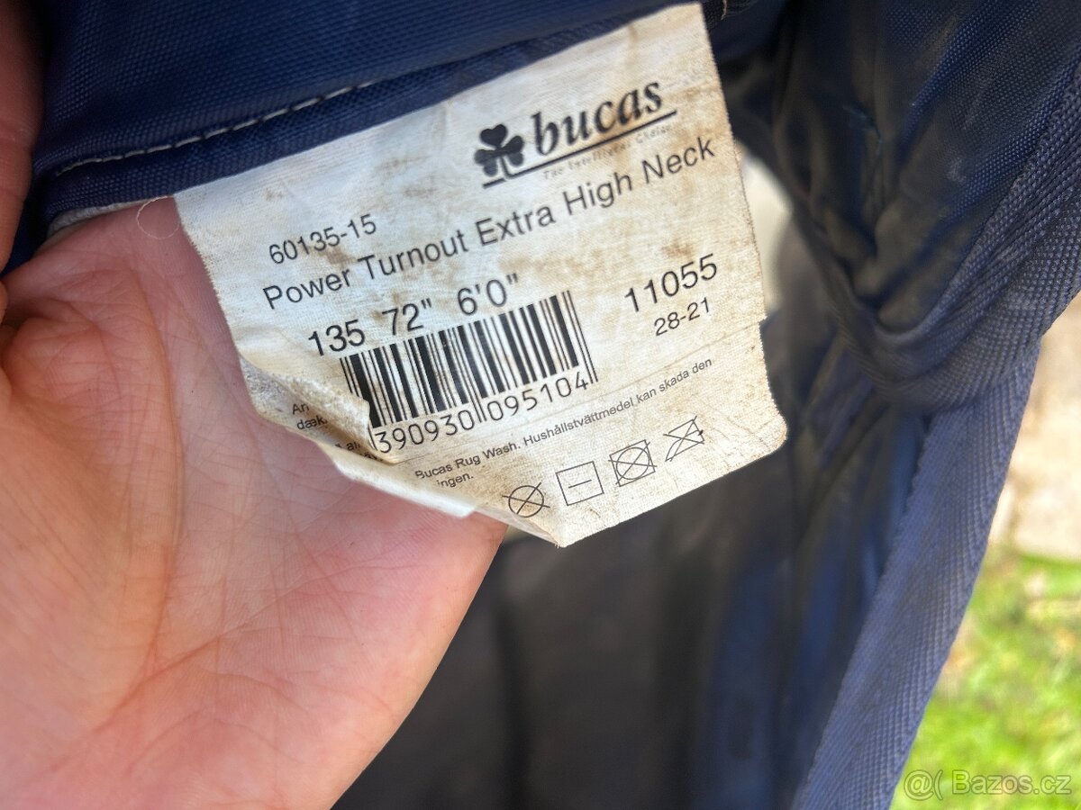 Bucas Power Turnout Extra High Neck 135cm - 4