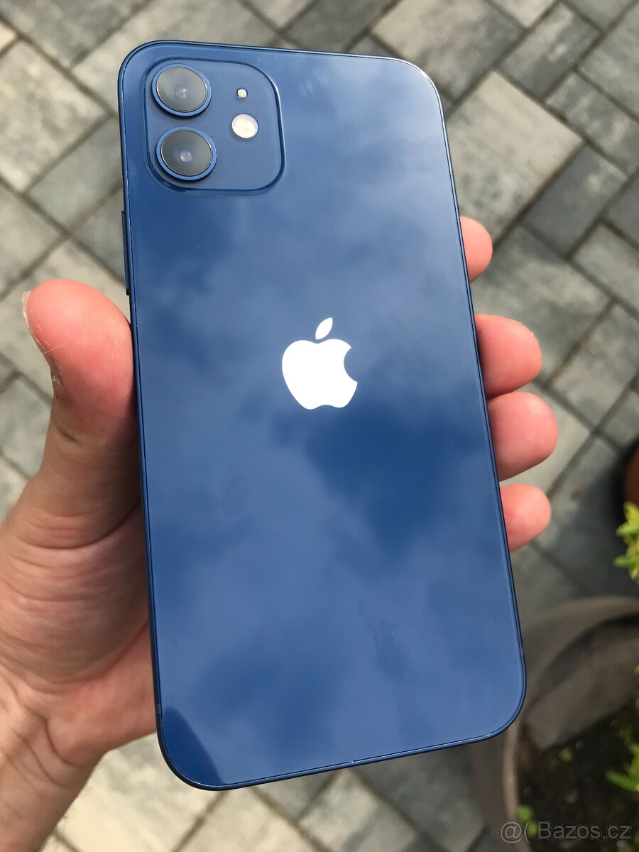 iPhone 12 64Gb v hezkém stavu, modrý... - 4