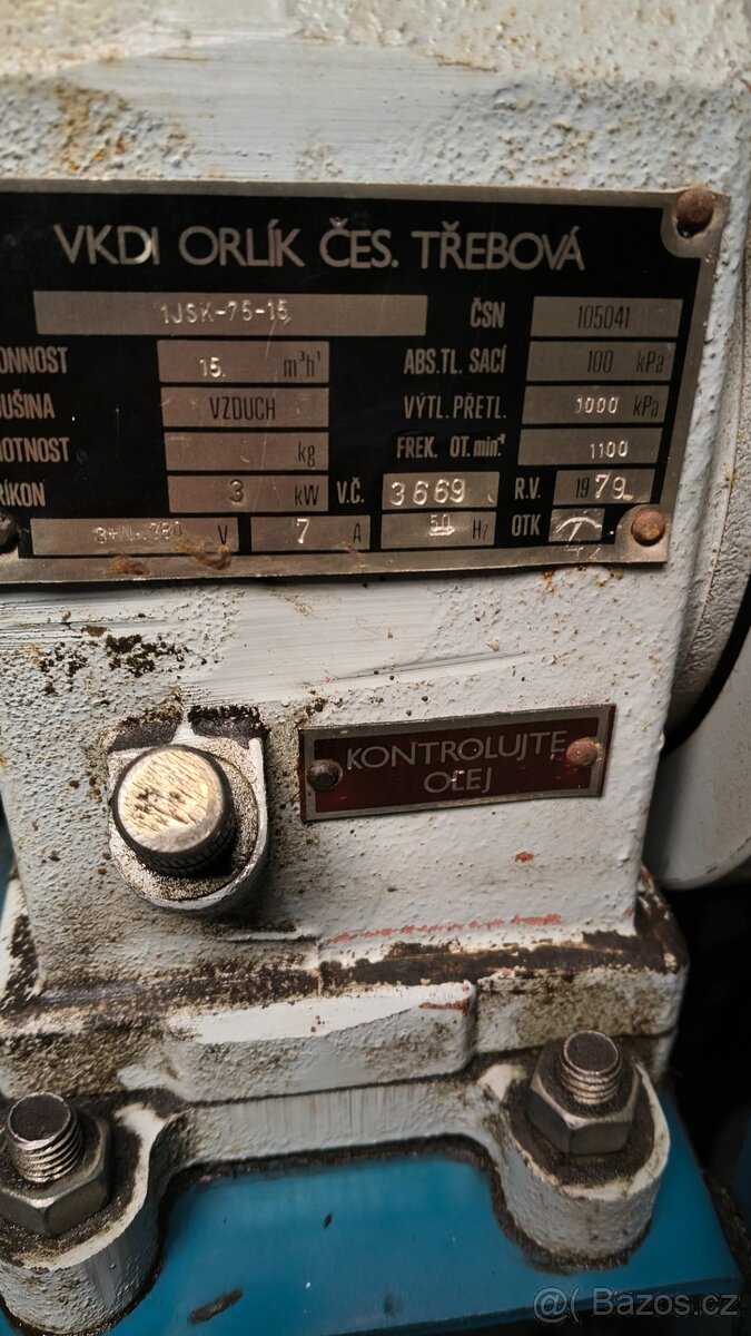 vzduchový kompresor Orlík 1JSK - 4