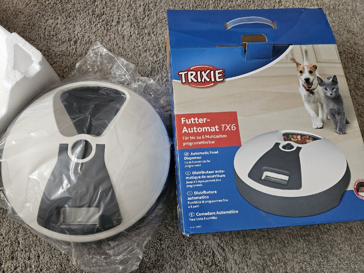 Automatické krmítko pro kočky a psy, štěně - 4